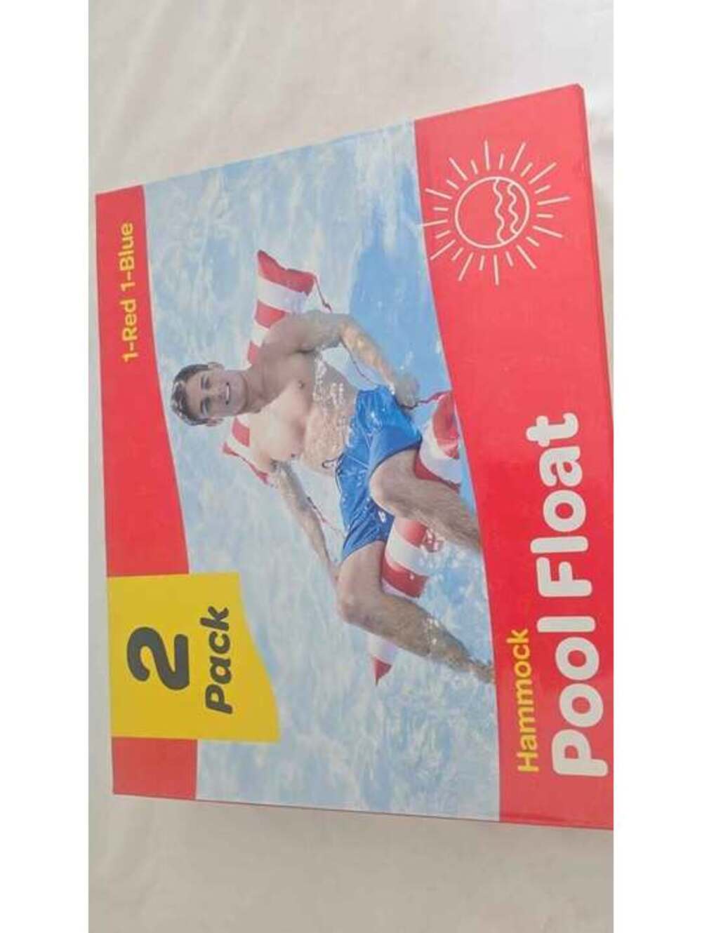 2-Pack Hammock Pool Floats
